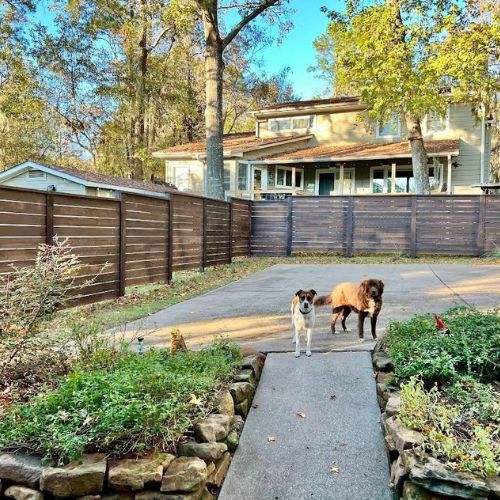 Horizontal Privacy Fence