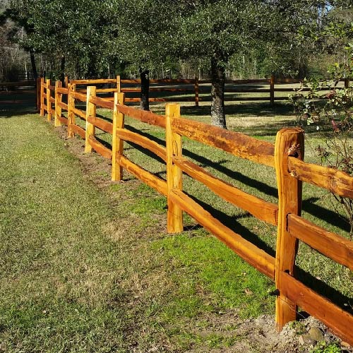 Split Rail Fencing